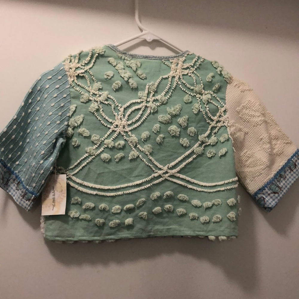 4/$25 Baby girl custom made light jacket - Picture 3 of 4